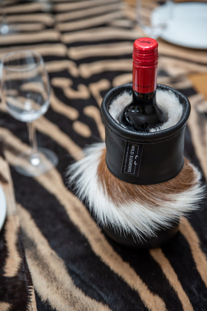 Wine Bottle Sleeve - Springbok accent